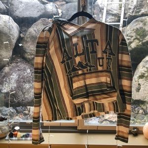 Alta, Utah Vintage Poncho